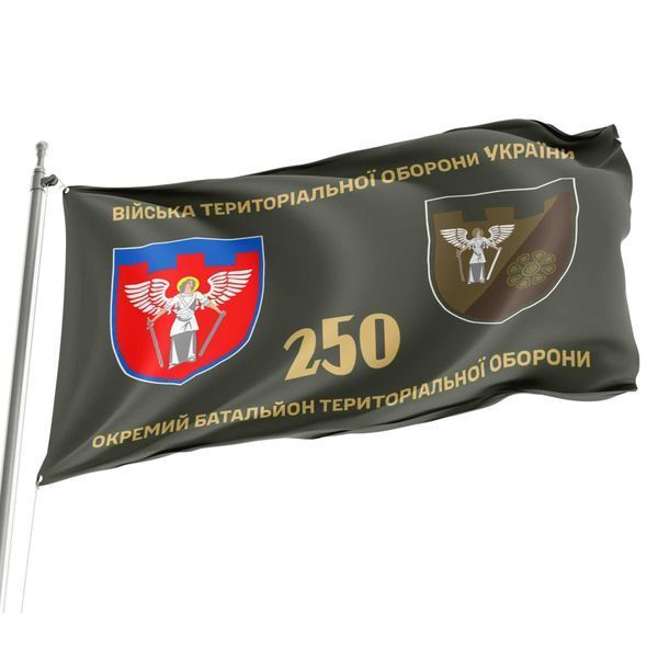 Флаг 250 отдельный батальон территориальной обороны 4.2.2.02.08.v1.03 фото