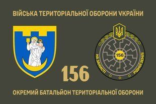 Флаг 156 отдельный батальон территориальной обороны 4.2.2.06.01.v1.03 фото