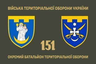 Флаг 151 отдельный батальон территориальной обороны 4.2.2.05.02.v1.03 фото