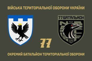 Прапор 77 окремий батальйон територіальної оборони 4.2.5.03.04.v1.03 фото