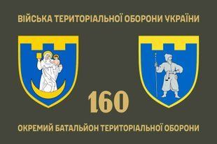 Флаг 160 отдельный батальон территориальной обороны 4.2.2.06.05.v1.03 фото