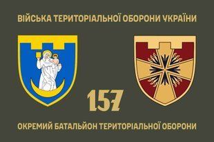 Флаг 157 отдельный батальон территориальной обороны 4.2.2.06.02.v1.03 фото