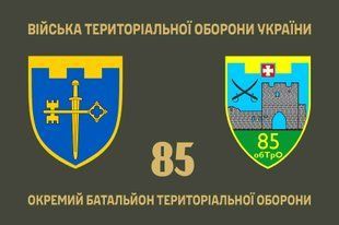 Прапор 85 окремий батальйон територіальної оборони 4.2.5.06.04.v1.03 фото