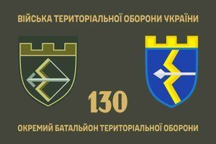Прапор 130 окремий батальйон територіальної оборони 4.2.2.08.01.v1.03 фото