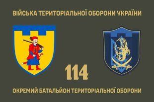 Прапор 114 окремий батальйон територіальної оборони 4.2.3.03.02.v1.03 фото