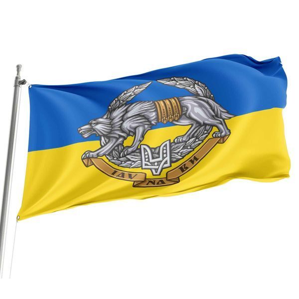 Прапор ССО жовто-синій 4.6.002.v2.03 фото