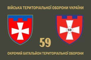 Прапор 59 окремий батальйон територіальної оборони 4.2.5.05.03.v1.03 фото