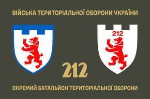 Прапор 212 окремий батальйон територіальної оборони 4.2.5.02.07.v1.03 фото